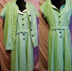 EUC Super rare plus size 1950s leisure set